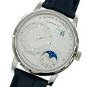 ランゲ&ゾーネ A.LANGE&SOHNE ランゲ1 ムーンフェイズ 109.025 シルバー Pt950/純正ベルト/純正尾錠 メンズ 腕時計【中古】