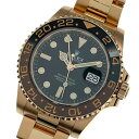 ロレックス ROLEX GMTマスター2 126715CHNR K18PG メンズ 腕時計【中古】