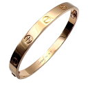カルティエ Cartier ラブブレス 750PG ジュエリー【中古】(4)