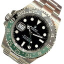 ロレックス ROLEX GMTマスター2 126720VTNR ブラック ステンレススチール オイスターブレス メンズ 腕時計【中古】