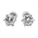 ダイヤモンド ピアス Pt900 ジュエリー【中古】
