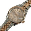 ロレックス ROLEX デイトジャスト28 279171 ピンクゴールド PG/SS 自動巻き レディース 腕時計【中古】