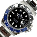ロレックス ROLEX GMTマスター2 ランダムシリアル 126710BLNR SS 自動巻き メンズ 腕時計【中古】