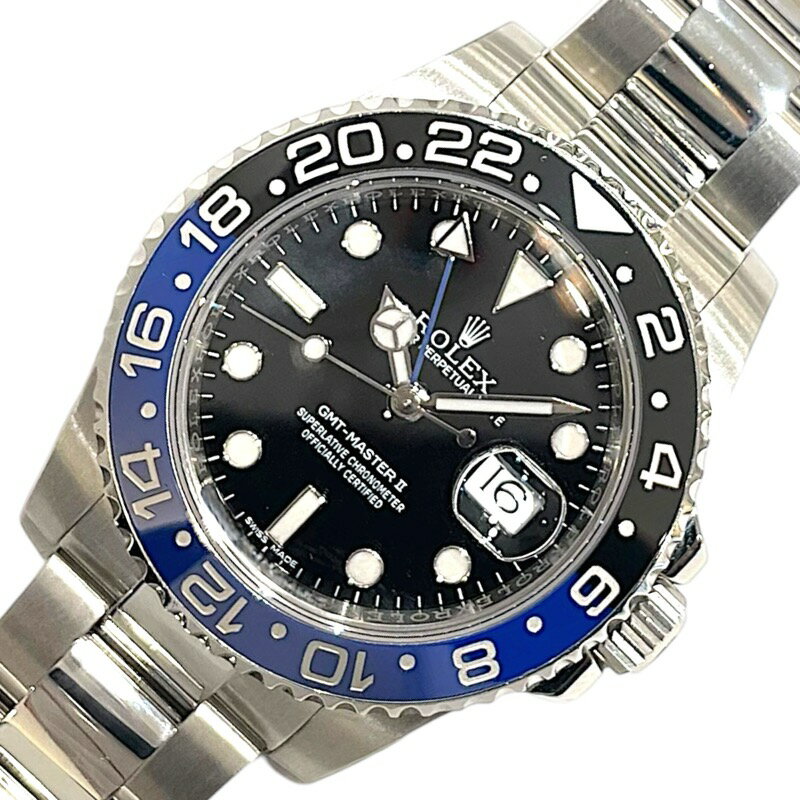 ロレックス ROLEX GMTマスター2 126710BLNR ステンレス 自動巻き メンズ 腕時計【中古】