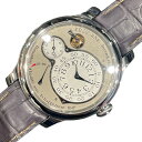 F.P.JOURNE クロノメーター オプティマム fpj011 グレー PT/革ベルト 手巻き メンズ 腕時計【中古】