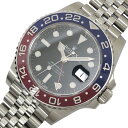 ロレックス ROLEX GMTマスター2 ランダムシリアル 126710BLRO ブラック ジュビリーブレス SS 自動巻き メンズ 腕時計【中古】