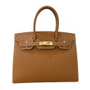エルメス HERMES バーキン30 W刻 ゴールド/GD金具 エプソン レディース ハンドバッグ【中古】