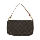 ルイ・ヴィトン LOUIS VUITTON ポシェットアクセソワール M51980 モノグラム モノグラムキャンバス レディース ポーチ【中古】(4)