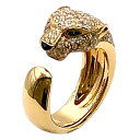 カルティエ Cartier パンテールドゥカルティエリングM 750YG アクセサリー【中古】