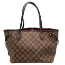 ルイ・ヴィトン LOUIS VUITTON ネヴァーフルPM N51109 ブラウン ダミエキャンバス レディース ハンドバッグ【中古】