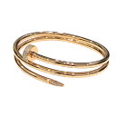 カルティエ Cartier ジュストアンクルダイヤブレス K18ピンクゴールド 750PG/ダイヤモンド ジュエリー【中古】