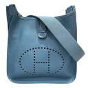エルメス HERMES エヴリン2 □J刻 ブルージーン トリヨン レディース ショルダーバッグ【中古】
