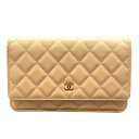 シャネル CHANEL マトラッセチェーンウォレット AP0250 キャビアスキン レディース ショルダーバッグ【中古】