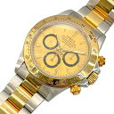 ロレックス ROLEX デイトナ 16523 ゴールド K18YG/SS 自動巻き メンズ 腕時計【中古】