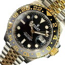 ロレックス ROLEX GMTマスター2 126713GRNR ブラック ステンレス/イエローゴールド 自動巻き メンズ 腕時計【中古】
