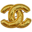 シャネル CHANEL ココマークブローチ ゴールド GP アクセサリー【中古】