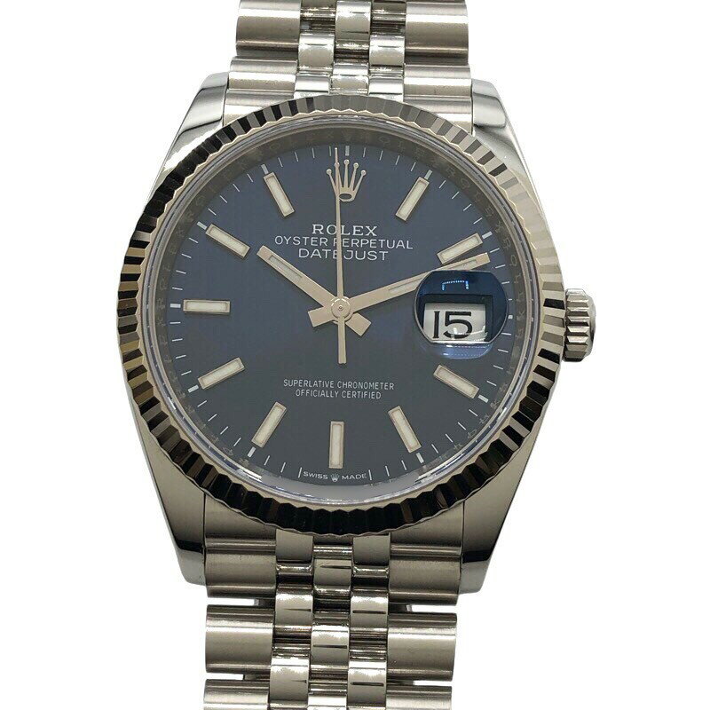 ロレックス ROLEX デイトジャスト36 126234 WG/SS メンズ 腕時計【中古】