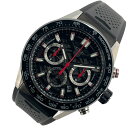 【★最大40,000円OFFクーポン配布中!9/26まで】タグ・ホイヤー TAG HEUER カレラ キャリバーホイヤー02 クロノグラフ CBG2A10.FT6168 SS/セラミック メンズ 腕時計【中古】