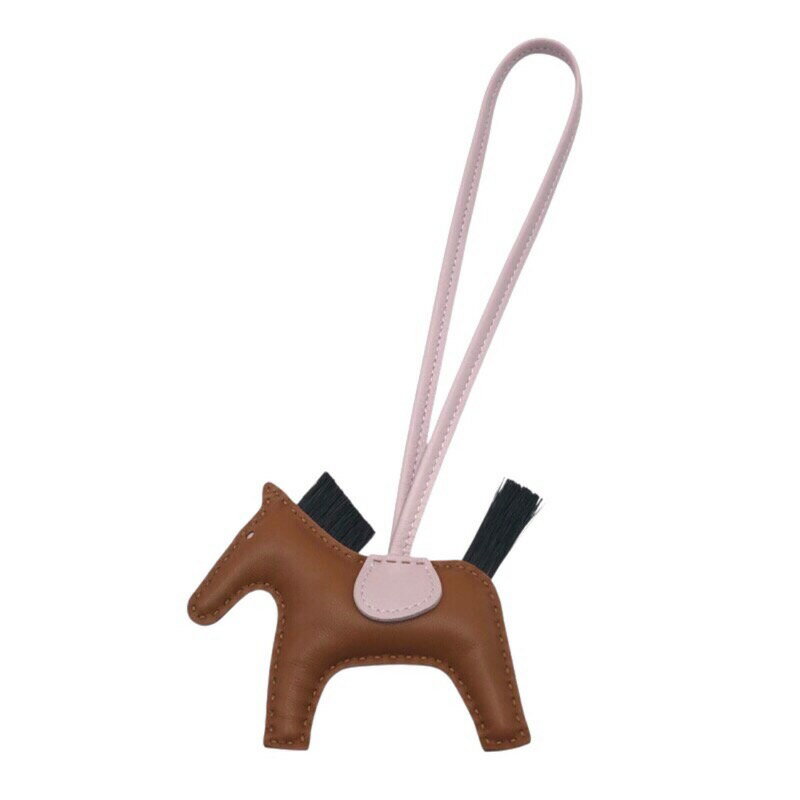 エルメス HERMES ロデオPM B刻 ゴールド/ブラック/モーヴペール アニョーミロ レディース チャーム【中古】のサムネイル