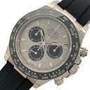ロレックス ROLEX デイトナスチール 116519LN グレー K18WG/ラバーベルト メンズ 腕時計【中古】