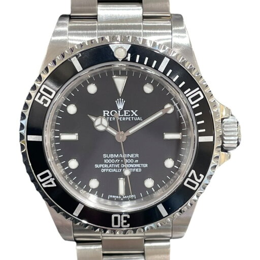 ロレックス ROLEX サブマリーナ ノンデイト 14060M ブラック SS 自動巻き メンズ 腕時計【中古】 ロレックス ROLEX サブマリーナ ノンデイト 14060M ブラック SS 自動巻き メンズ 腕時計【中古】