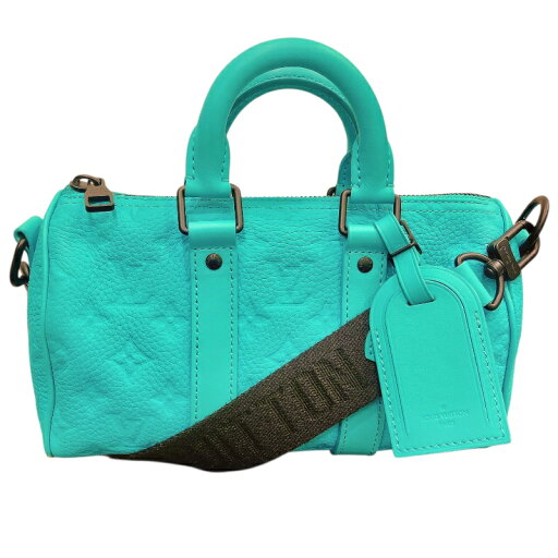 ルイ・ヴィトン LOUIS VUITTON キーポル・バンドリエール25 M11996 ターコイズ トリヨン レディース ハンドバッグ【中古】 ルイ・ヴィトン LOUIS VUITTON キーポル・バンドリエール25 M11996 ターコイズ トリヨン レディース ハンドバッグ【中古】