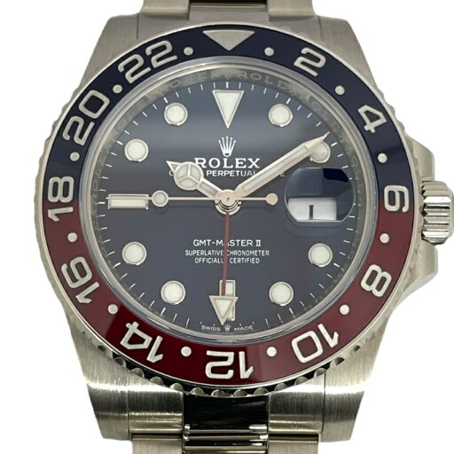 ロレックス ROLEX GMTマスター2 ランダムシリアル 126719BLRO ブルー K18WG 自動巻き メンズ 腕時計【中古】 ロレックス ROLEX GMTマスター2 ランダムシリアル 126719BLRO ブルー K18WG 自動巻き メンズ 腕時計【中古】