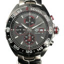 タグ・ホイヤー TAG HEUER フォーミュラ1 キャリバー16 クロノグラフ CAZ201D.BA0633 グレー SS メンズ 腕時計【中古】(2)