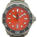 タグ・ホイヤー TAG HEUER アクアレーサー プロフェッショナル300 オレンジダイバー WBP201F.BA0632 オレンジ SS 自動巻き メンズ 腕時計【中古】