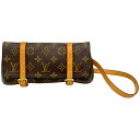 【★最大40,000円OFFクーポン配布中!9/26まで】ルイ・ヴィトン LOUIS VUITTON ポシェット・マレル M51159 ブラウン モノグラム・キャンバス レディース ウエストバッグ【中古】