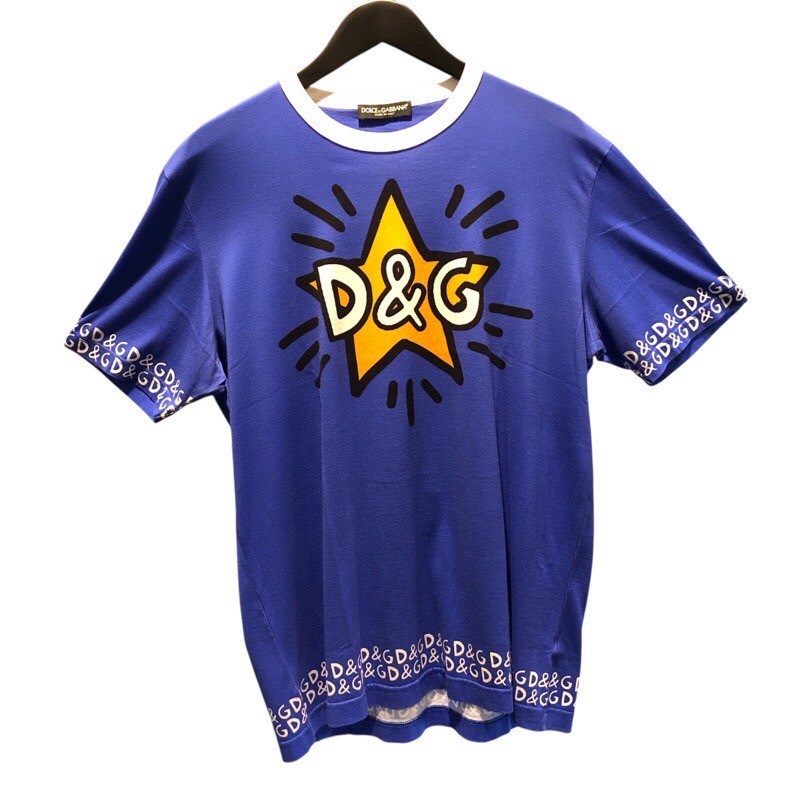 新品 D&G ドルチェアンドガッパーナ 星柄 Tシャツ 2300043626235.jpg