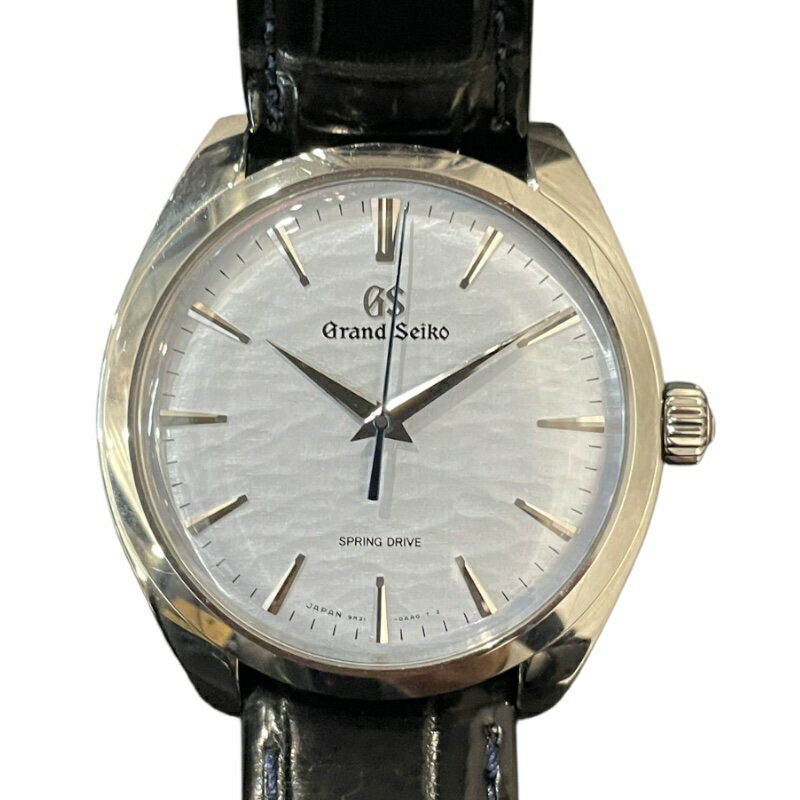 グランドセイコー Grand Seiko エレガンズコレクション SBGY007 SS/革 手巻き メンズ 腕時計【中古】