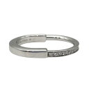 ティファニー TIFFANY&CO ティファニーロック リング 0.16ct K18WG/ダイヤモンド ダイヤモンド ジュエリー【中古】
