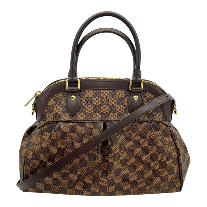 ルイ・ヴィトン LOUIS VUITTON トレヴィPM N51997 ブラウン ダミエ レディース ショルダーバッグ【中古】(4)