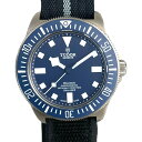 チューダー/チュードル TUDOR ペラゴスFDX 25707B/22 ブルー チタン メンズ 腕時計【中古】(2)