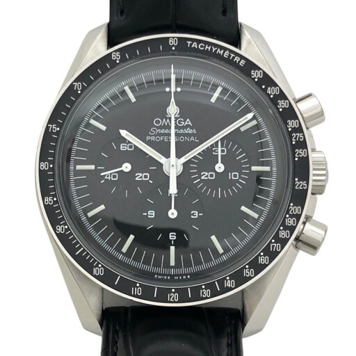 【★最大40,000円OFFクーポン配布中!9/26まで】オメガ OMEGA スピードマスター ムーンウォッチ プロフェッショナル 311.33.42.30.01.001 ブラック SS/レザーストラップ メンズ 腕時計【中古】 【★最大40,000円OFFクーポン配布中!9/26まで】オメガ OMEGA スピードマスター ムーンウォッチ プロフェッショナル 311.33.42.30.01.001 ブラック SS/レザーストラップ メンズ 腕時計【中古】