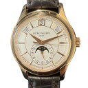 【★最大40,000円OFFクーポン配布中!9/26まで】パテック・フィリップ PATEK PHILIPPE コンプリケーション アニュアルカレンダー 5205R-001 PG/レザー 自動巻き メンズ 腕時計【中古】