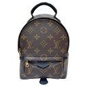 ルイ・ヴィトン LOUIS VUITTON パームスプリングス・バックパックMINI M41562 ブラウン×ブラック モノグラム・キャンバス/レザー レディー...