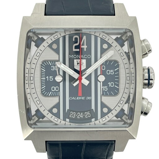 タグ・ホイヤー TAG HEUER モナコ24 キャリバー16 クロノグラフ CAL5111.FC6299 ブルー SS メンズ 腕時計【中古】 タグ・ホイヤー TAG HEUER モナコ24 キャリバー16 クロノグラフ CAL5111.FC6299 ブルー SS メンズ 腕時計【中古】