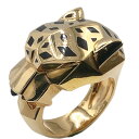 カルティエ Cartier パンテールドゥカルティエリング 750 ジュエリー【中古】