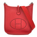 【★最大40,000円OFFクーポン配布中!9/26まで】エルメス HERMES エヴリンTPM T刻 ブーゲンビリア SV金具 トリヨン レディース ショルダーバッグ【中古】