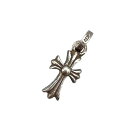 【★最大30,000円OFFクーポン★9/1~9/11】クロムハーツ CHROME HEARTS ベビーファット クロスチャーム シルバー 925 ジュエリー【中古】