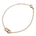 【★エントリーでP10倍★8/4~8/11まで】フレッド FRED シャンスアンフィニダイヤブレススモール ピンクゴールド 750PG ジュエリー【中古】