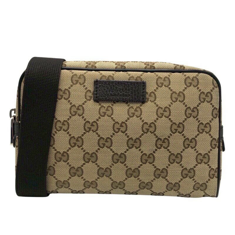 グッチ GUCCI GGキャンバス　バムバッグ 449174 GGキャンバス ユニセックス ボディバッグ【中古】