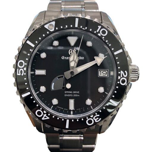 【★エントリーでP10倍★8/4〜8/11まで】グランドセイコー Grand Seiko スポーツコレクション スプリングドライブ ダイバーズウォッチ SBGA461 ブラック ステンレススチール メンズ 腕時計【中古】 【★エントリーでP10倍★8/4〜8/11まで】グランドセイコー Grand Seiko スポーツコレクション スプリングドライブ ダイバーズウォッチ SBGA461 ブラック ステンレススチール メンズ 腕時計【中古】