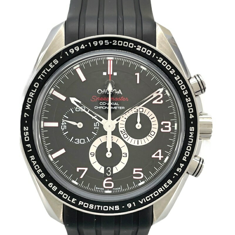 オメガ OMEGA スピードマスター コーアクシャル クロノメーター ミハエルシューマッハ レジェン ...