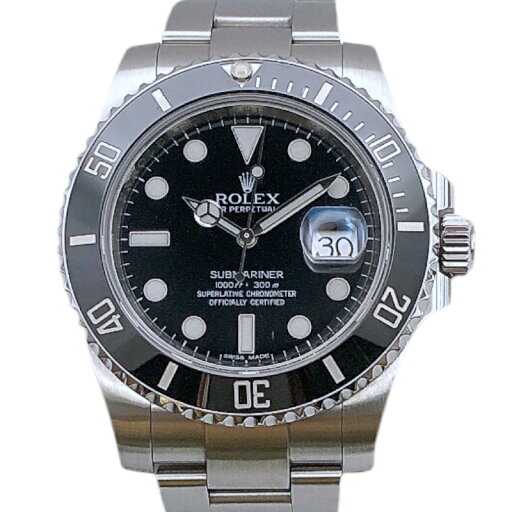 ロレックス ROLEX サブマリーナ 116610LN ブラック SS 自動巻き メンズ 腕時計【中古】 ロレックス ROLEX サブマリーナ 116610LN ブラック SS 自動巻き メンズ 腕時計【中古】