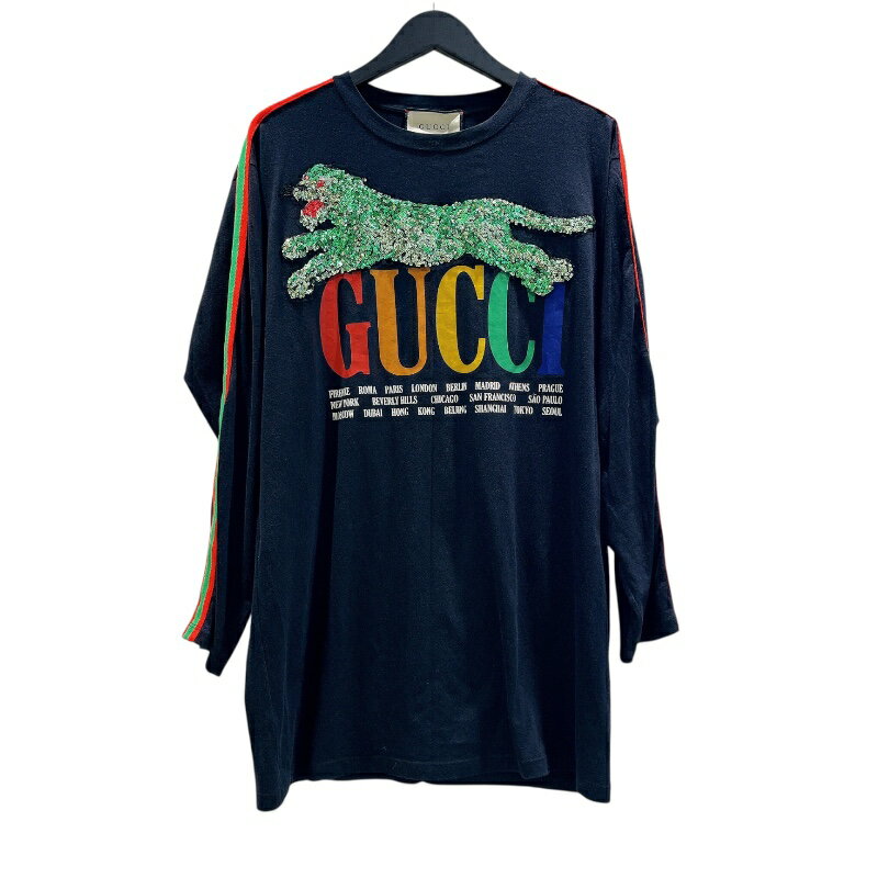 GUCCI リブ コットン 長袖 Tシャツ 楽天市場】Gucci グッチ(長さ(袖)長袖)(Tシャツ