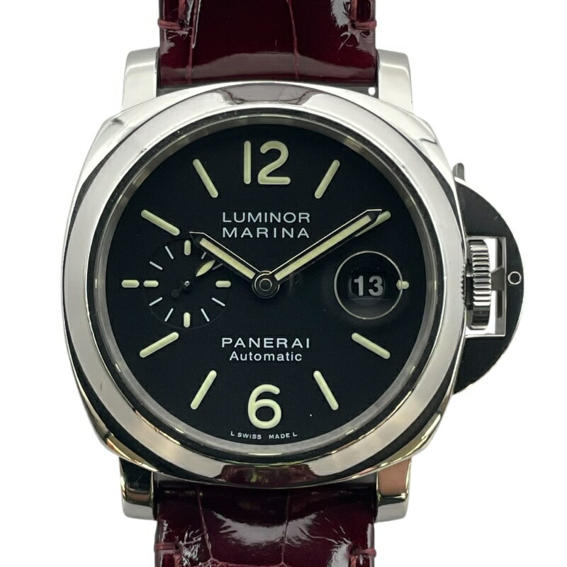 パネライ PANERAI ルミノールマリーナ オートマティック 44mm PAM00104 ブラック ...