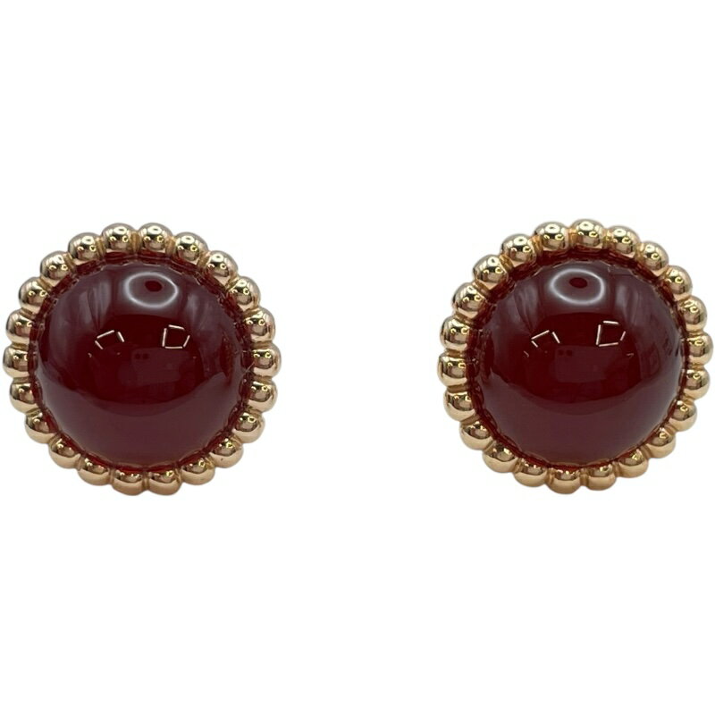 【★最大40,000円OFFクーポン配布中！9/26まで】ヴァンクリーフ＆アーペル Van Cleef & Arpels ペルレクルールピアス ピンクゴールド Au750 ジュエリー【中古】のサムネイル